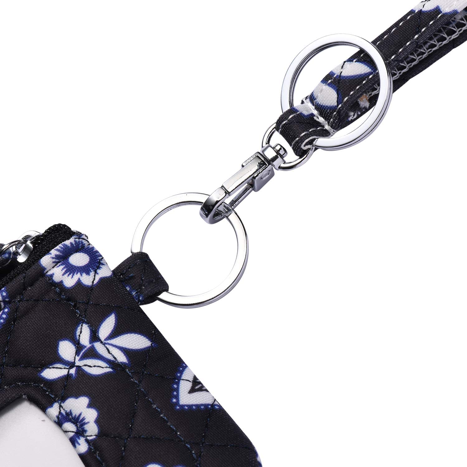 Zip ID Case and Lanyard/Coin Purse with Id Window & Key Ring ...
